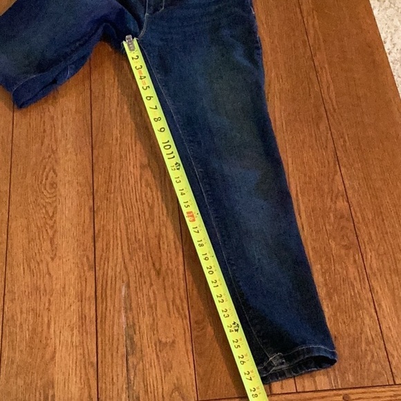 J Jill Authentic Fit Slim Ankle Denim blue Jeans, women’s size 6 - Picture 11 of 16